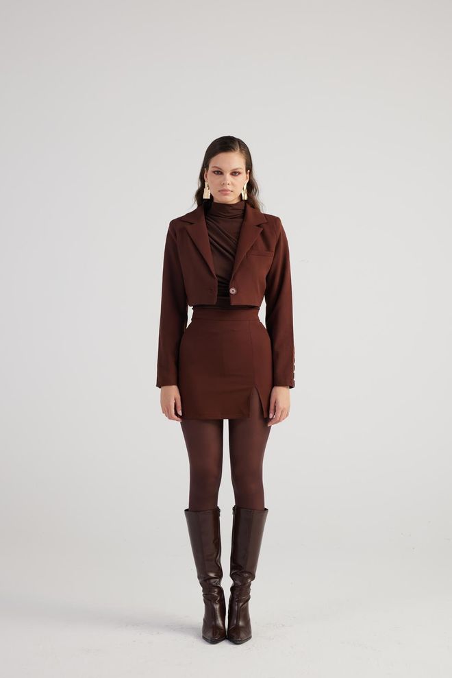 Holly Lolly Panky Skirt Brown Wholesale Clothing Birthday