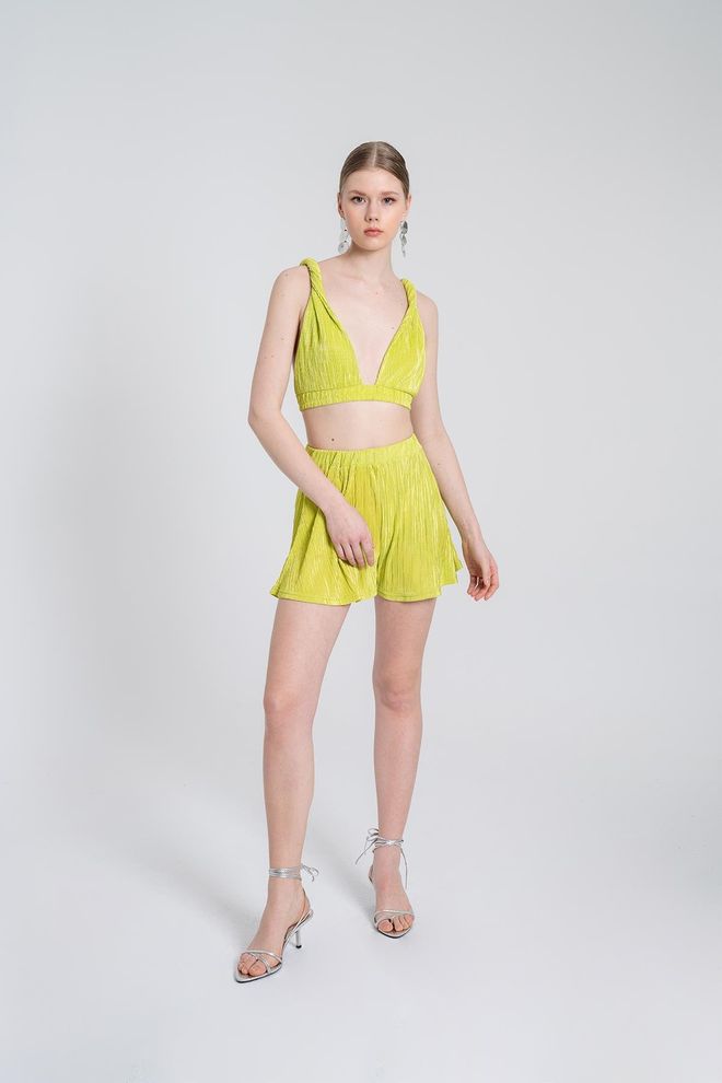 Holly Lolly Comfy Bustier Green Wholesale Clothing Summer