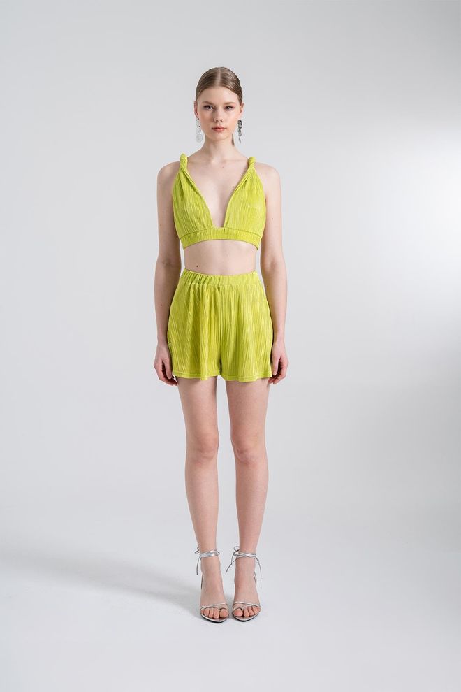 Holly Lolly Comfy Bustier Green Wholesale Clothing Birthday