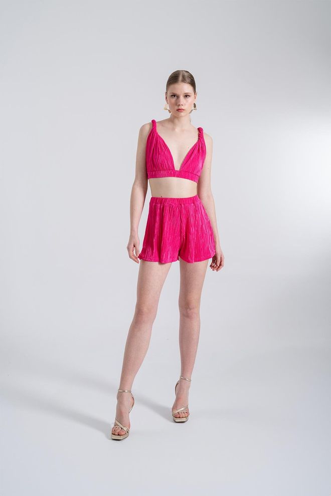 Holly Lolly Comfy Bustier Pink Wholesale Clothing 4