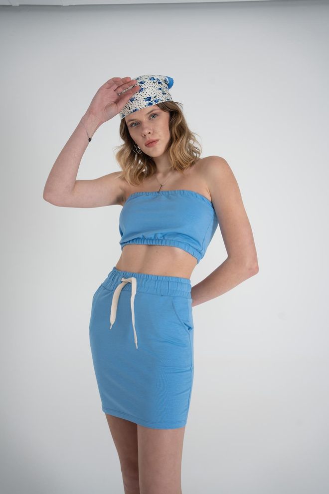 Holly Lolly Toa Μπουστιέ Μπλε Χονδρικό εμπόριο ενδυμάτων Γυμναστική