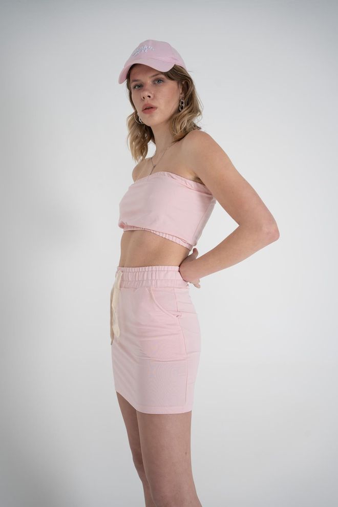 Holly Lolly Toa Bustier Dusty Rose Wholesale Clothing Summer