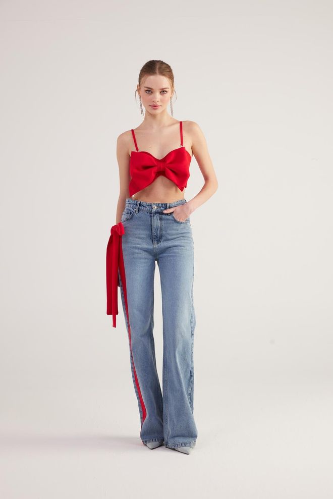 Holly Lolly Kyla Jeans Blue Wholesale Clothing Spring