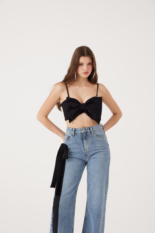 Holly Lolly Blouse Jazmin Noire Vêtements en gros Mignon
