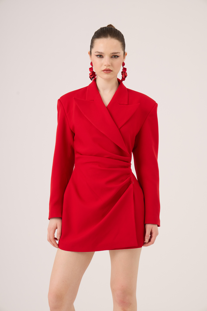 Holly Lolly Red Sexy Formal Elegant Glam Jacket Wholesale Clothing 1