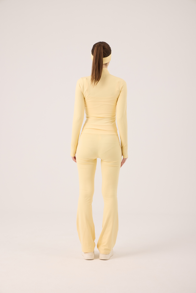 Holly Lolly Yellow Sport Casual Windbreaker Jacket Wholesale Clothing Sport