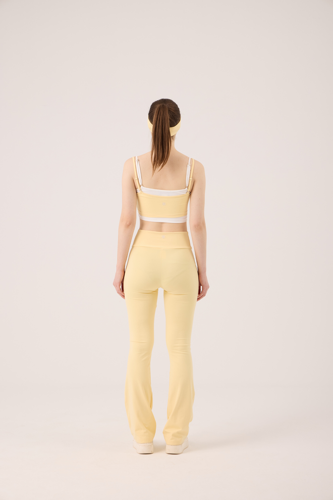 Holly Lolly Yellow Sport Casual Cute Bustier Wholesale Clothing Spring