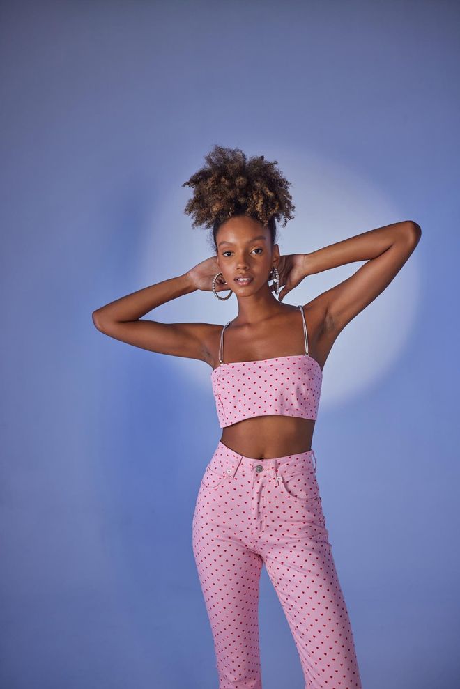 Holly Lolly Spring Bustier Pink Wholesale Clothing No Fabric