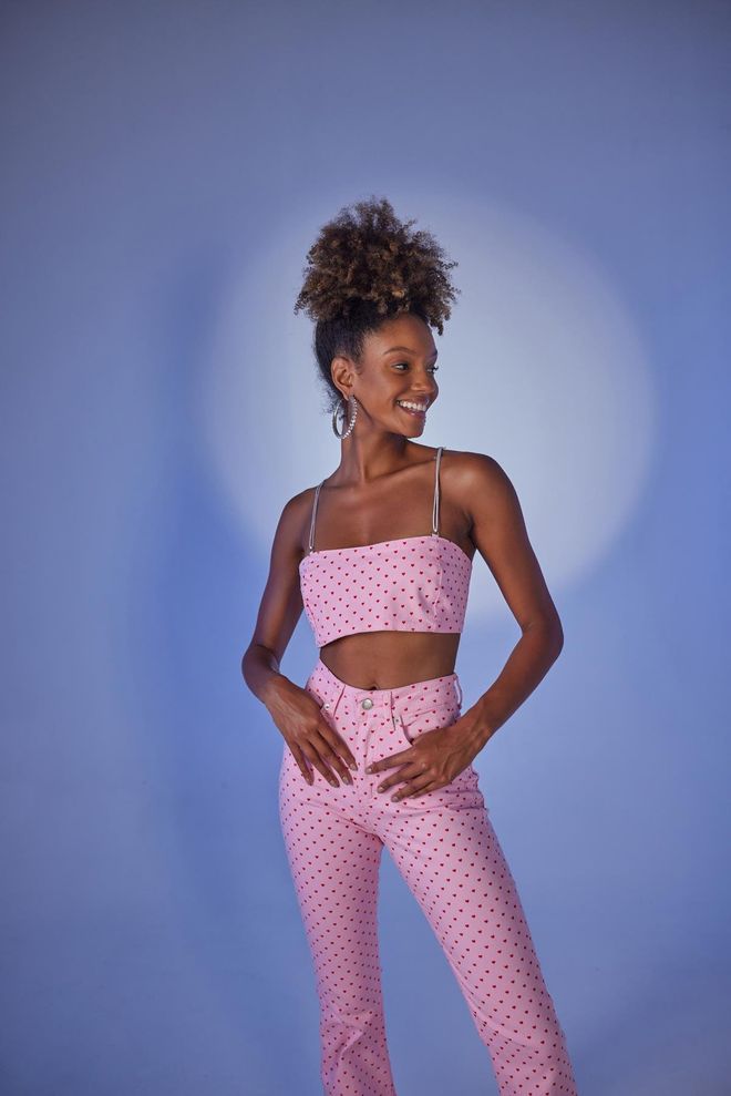 Holly Lolly Spring Bustier Pink Wholesale Clothing Summer