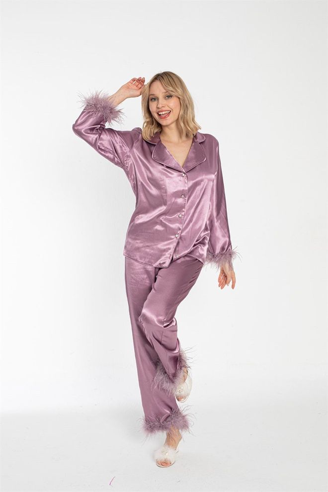 Hulya Keser Suit Lilac Wholesale Clothing 5