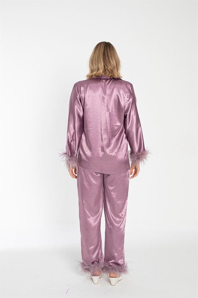 Hulya Keser Suit Lilac Wholesale Clothing Polyester