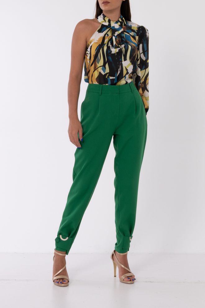 JOYMISS Trousers Green Wholesale Clothing Formal