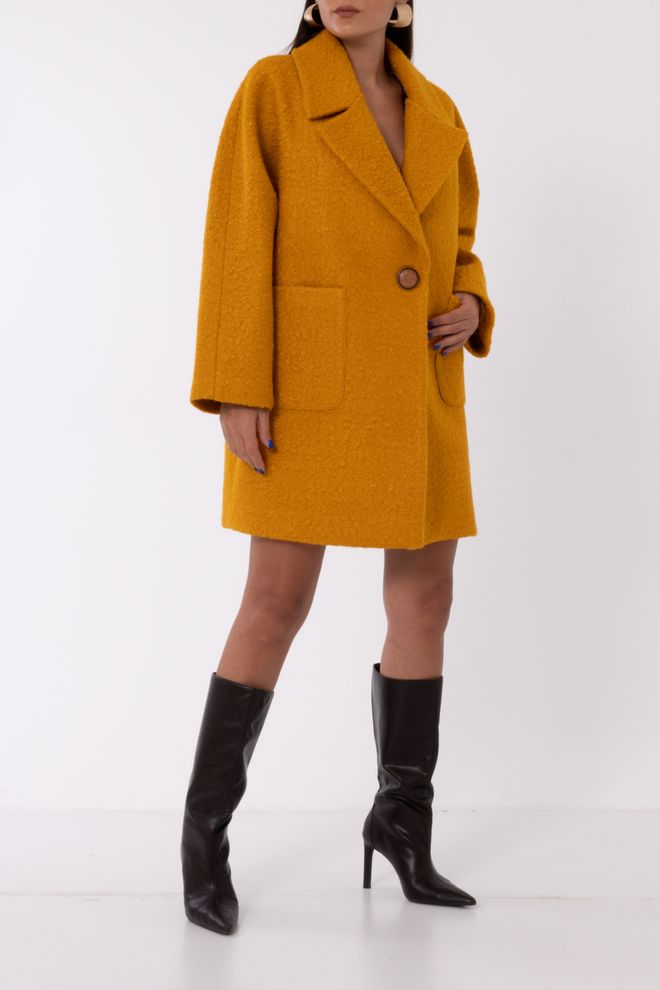 JOYMISS Cappotto Arancio Abbigliamento all'ingrosso Casuale