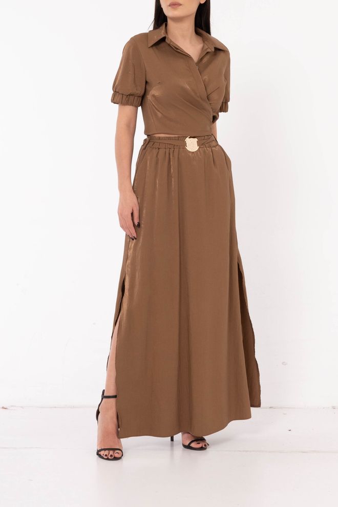 JOYMISS Abito Camicia gonna Abbigliamento all'ingrosso Elegante