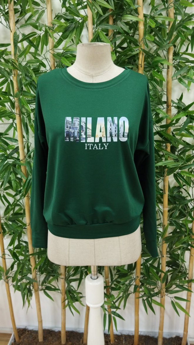 Janes Chemisier Femme Manches Longues Col Rond À Motifs En Viscose Deux Fils Vert Vêtements en gros Automne