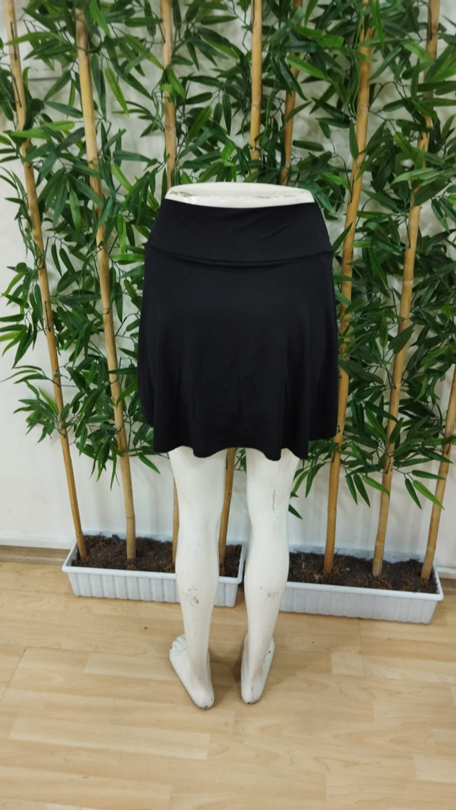 Janes Women's Sandy Short Skirt With High Waist Pockets Black Wholesale Clothing Dating