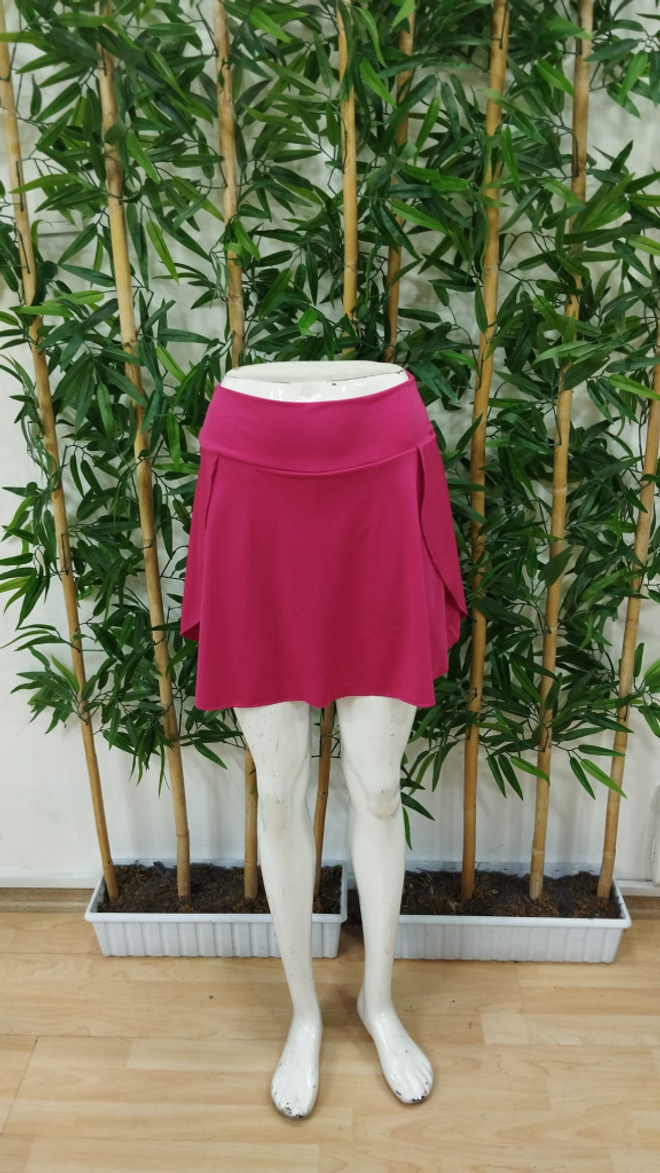 Janes Women's Sandy Short Skirt With High Waist Pockets Pink Wholesale Clothing 5