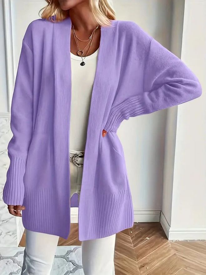 Janes Μπουφάν Μωβ Πουκάμισο Με V Neck Γιακά Χονδρικό εμπόριο ενδυμάτων Απλό