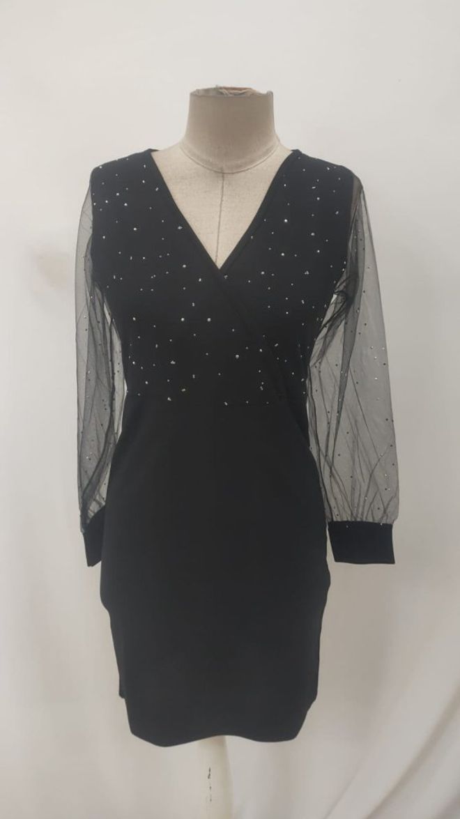 Janes Nero Sexy Glamour Elegante Formale Bodycon Mini Vestito Abbigliamento all'ingrosso Primavera
