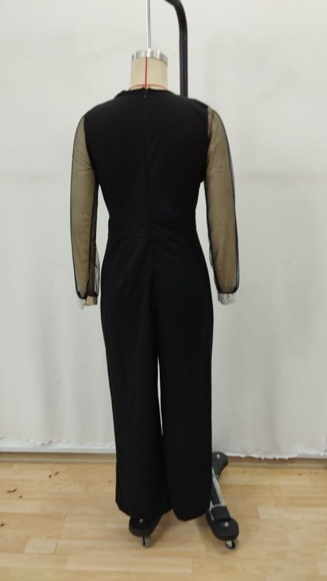 Janes Κομψό Μαύρο Tailored Μπουφάν Ολόσωμη Φόρμα Χονδρικό εμπόριο ενδυμάτων 5