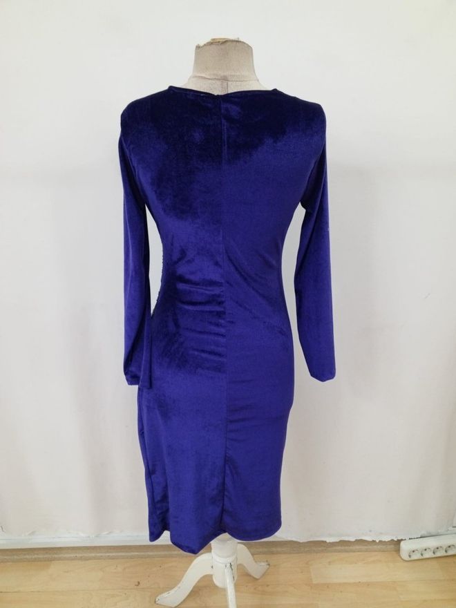 Janes Mor Zarif Resmi Fit & Düz Elbise Toptan Giyim Resmi