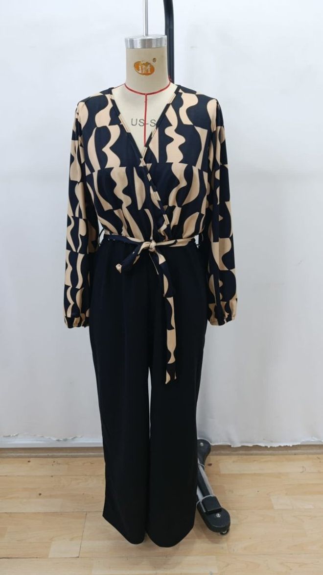 Janes Siyah Ceket Tulum V Yaka Ve Balon Kollu Toptan Giyim Bahar