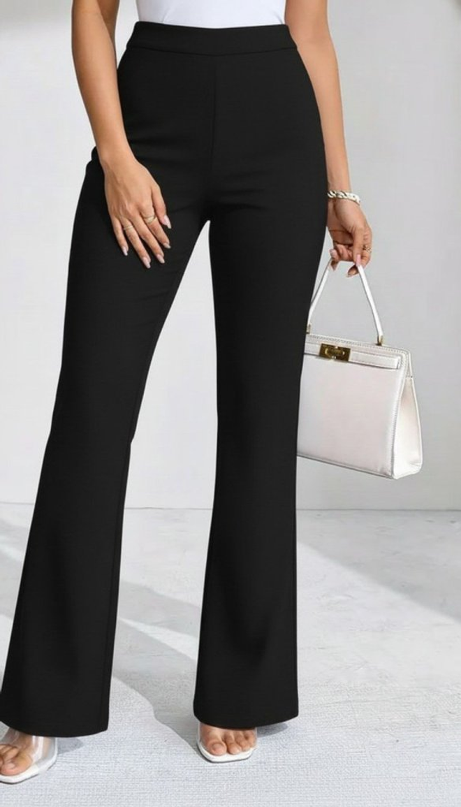 Janes Crne Elegantne Formalne Hlače Veleprodaja odjeće Posao