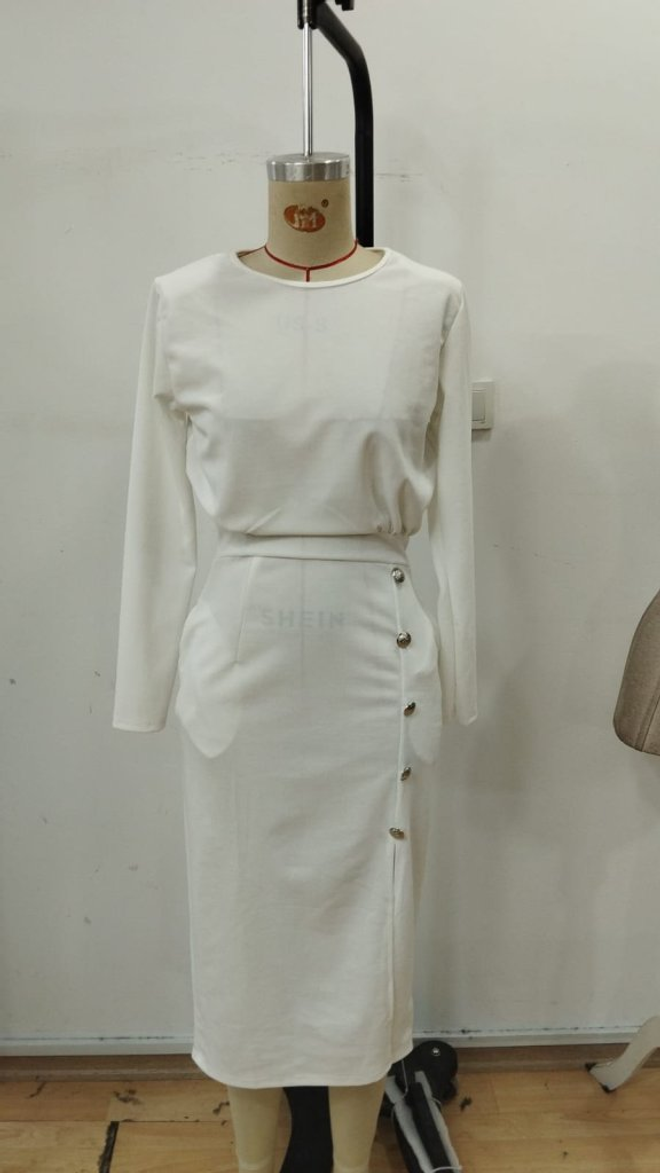 Janes Rochie Bej Elegantă Formală Draperie Îmbrăcăminte cu ridicata Elegant