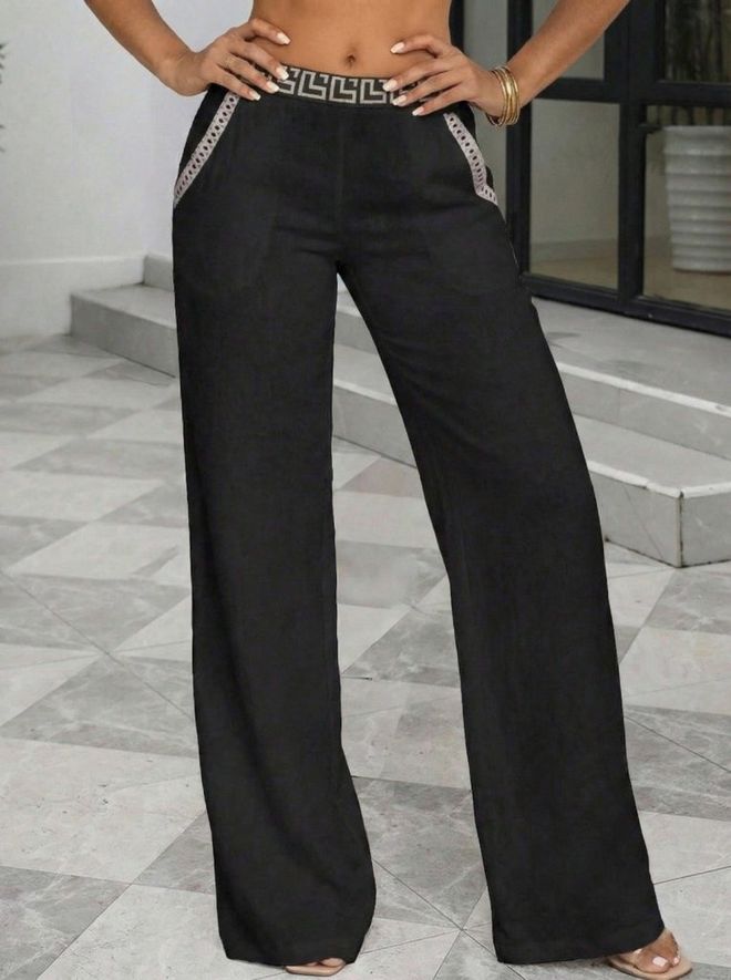 Janes Pantaloni Palazzo Negri Îmbrăcăminte cu ridicata 1