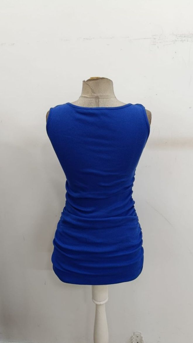 Janes Μπλε Μίνι Φόρεμα Bodycon Με Τετράγωνη Λαιμόκοψη Χονδρικό εμπόριο ενδυμάτων Κοκτέιλ