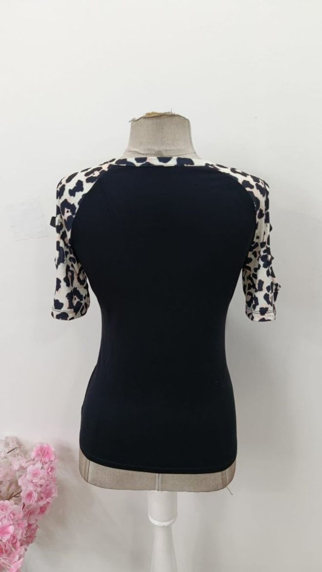 Janes Čierna Neformálna Sexy Blúzka Veľkoobchod s oblečením Práca