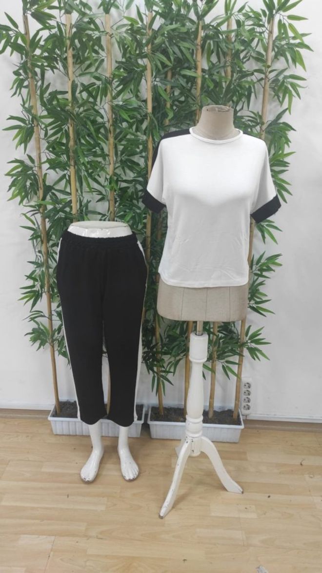 Janes Black Casual Sport Streetwear Suit Wholesale Clothing Streetwear