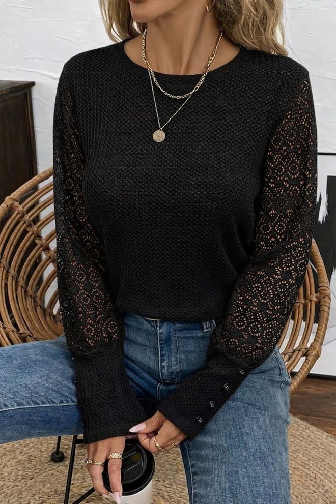 Janes Chemisier Noir Décontracté Élégant Pour Travail Et Fête Vêtements en gros Décontracté