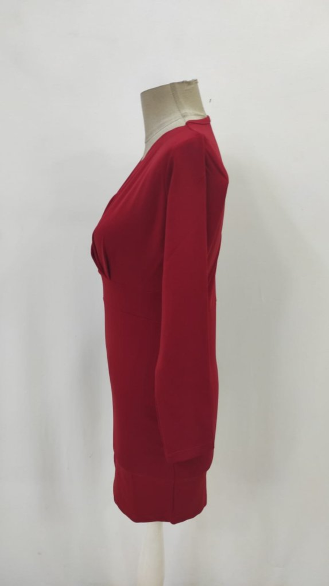 Janes Red Sexy Elegant Formal Bodycon Dress Wholesale Clothing Formal