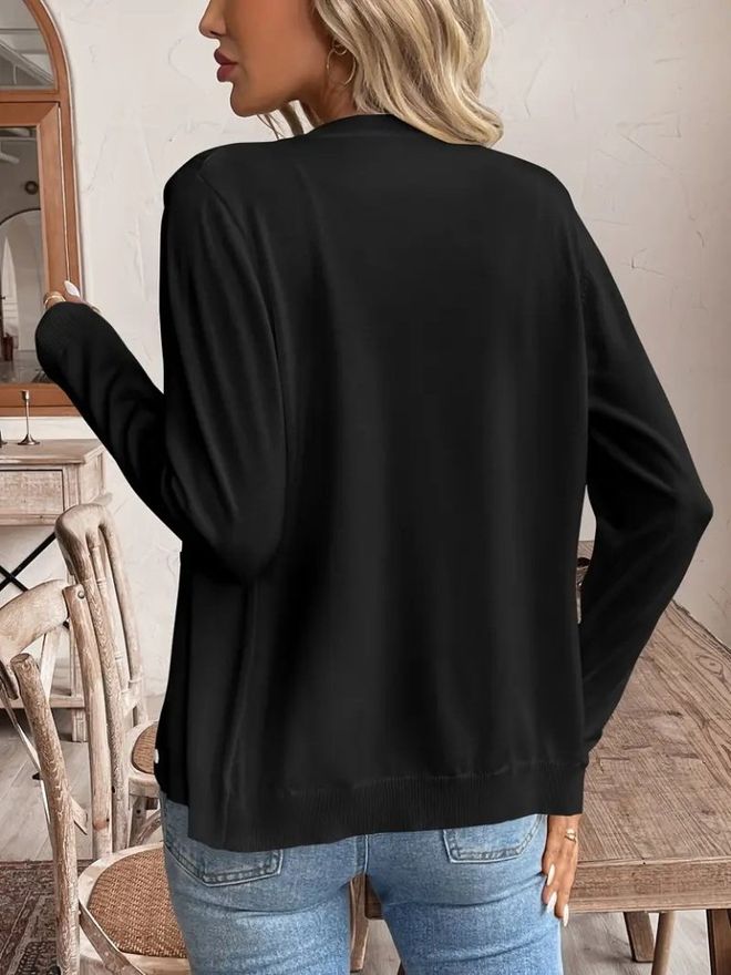 Janes Siyah Dar Kalıp Tek Düğmeli Blazer Ceket Toptan Giyim Seksi