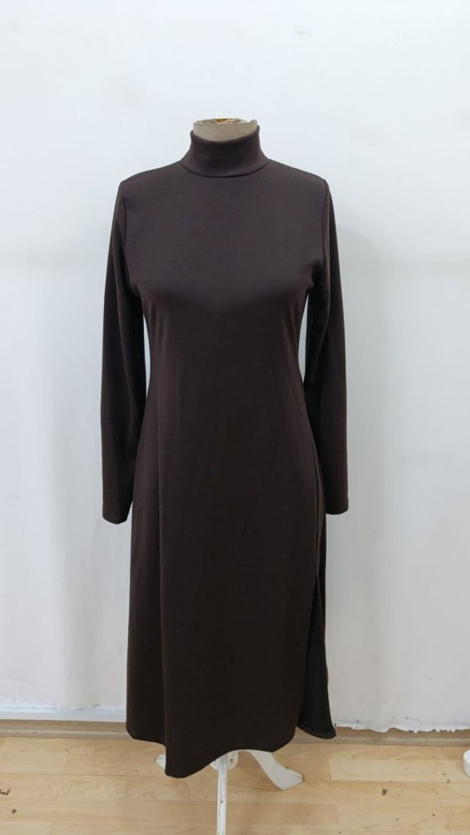 Janes Elegant Black Fit And Flare Midi Dress Wholesale Clothing Fall