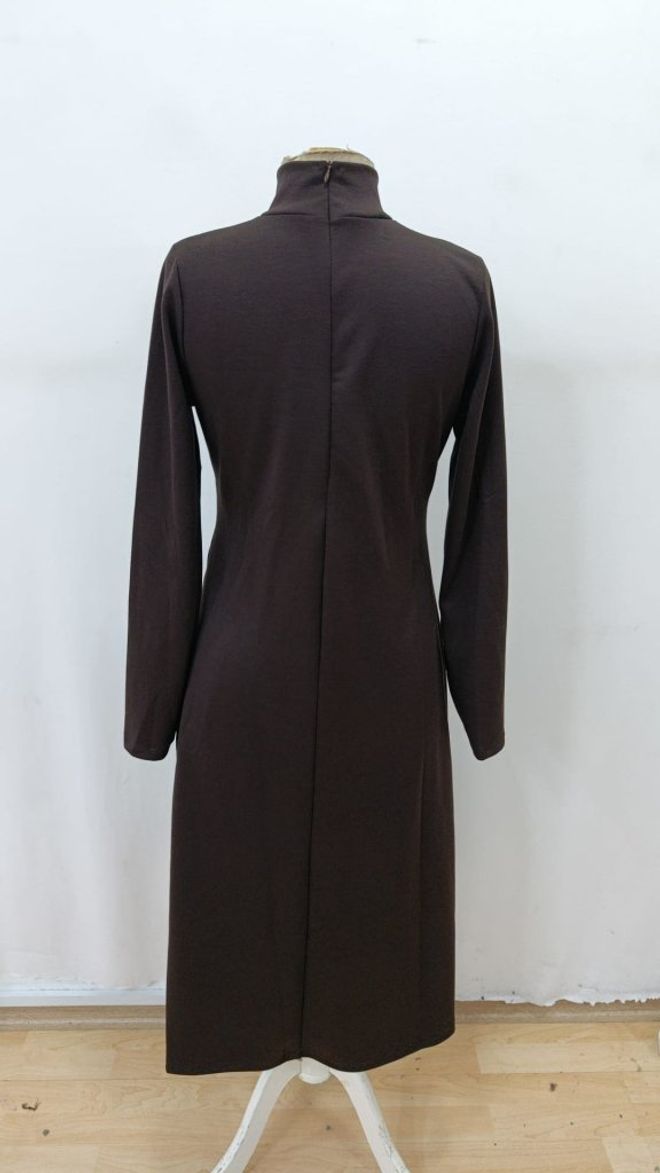 Janes Elegant Black Fit And Flare Midi Dress Wholesale Clothing Casual