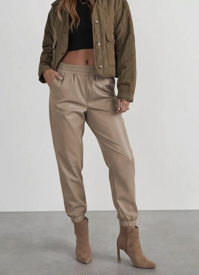 Janes Bej Günlük Jogger Pantolon Toptan Giyim Gündelik