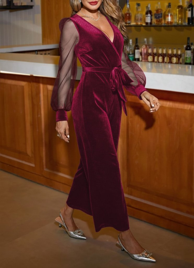 Janes Zarif Bordo Dar Kesim Ceket Tulum Toptan Giyim Seksi