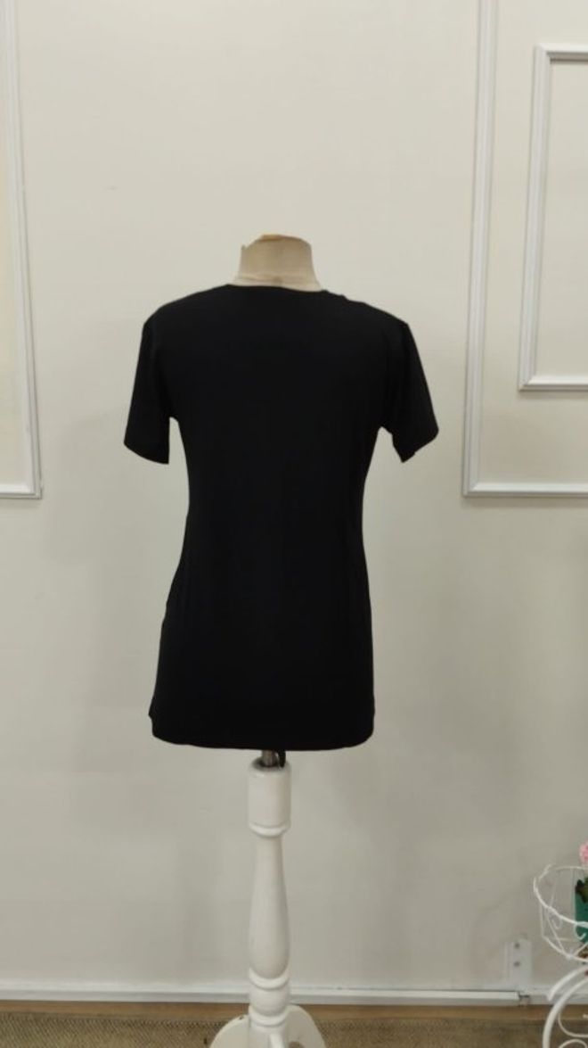 Janes Siyah Gündelik Zarif Resmi Kolej Gömlek Toptan Giyim 5