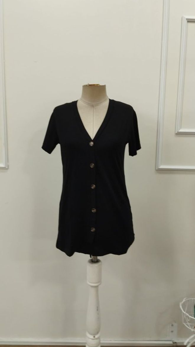 Janes Siyah Gündelik Zarif Resmi Kolej Gömlek Toptan Giyim Resmi