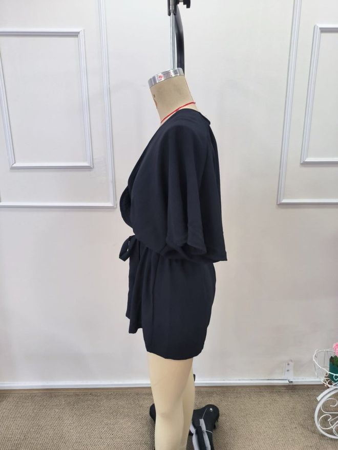 Janes Black Casual Sexy Elegant Jumpsuit Romper Wholesale Clothing Birthday