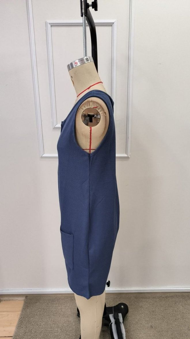 Janes Blauw Casual Schattig Sport Streetwear Jumpsuit Groothandel Kleding 5