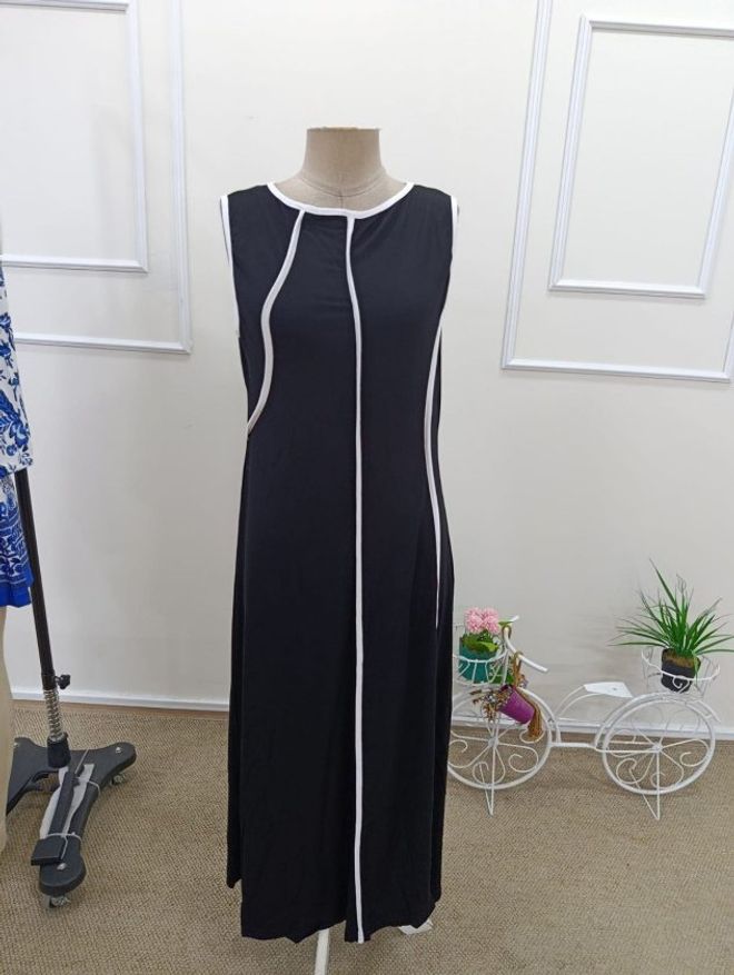 Janes Elegant Black A Line Dress With Cap Sleeves Wholesale Clothing Formal