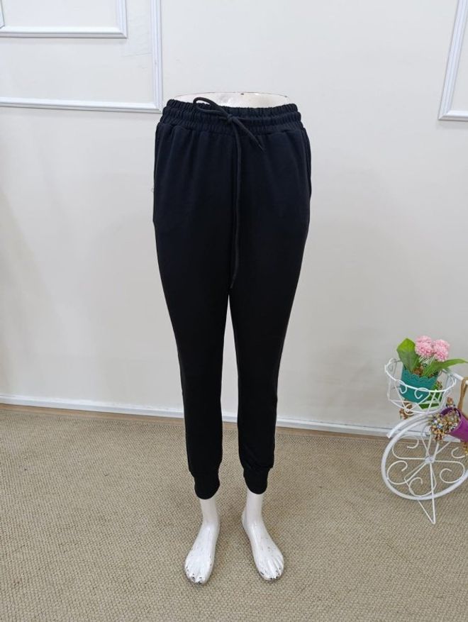 Janes Черные Штаны Джоггер Высокая Талия В Полоску Спорт Длинные Оптовая продажа одежды Спортзал