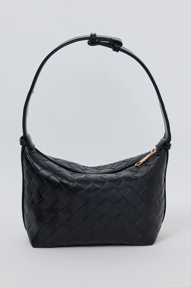 Kadriye Baştürk Mini Borsa In Pelle Nera Abbigliamento all'ingrosso 2