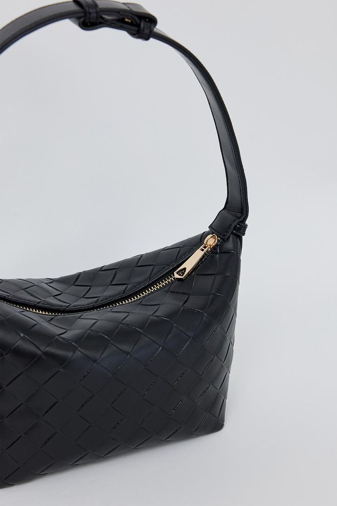 Kadriye Baştürk Mini Borsa In Pelle Nera Abbigliamento all'ingrosso Primavera