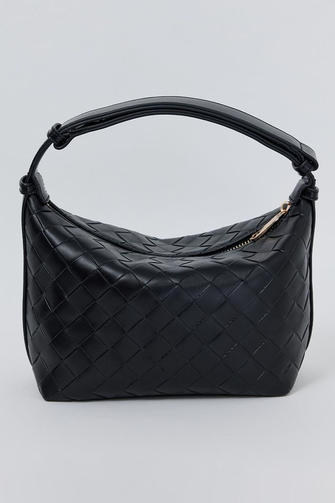 Kadriye Baştürk Mini Borsa In Pelle Nera Abbigliamento all'ingrosso 4