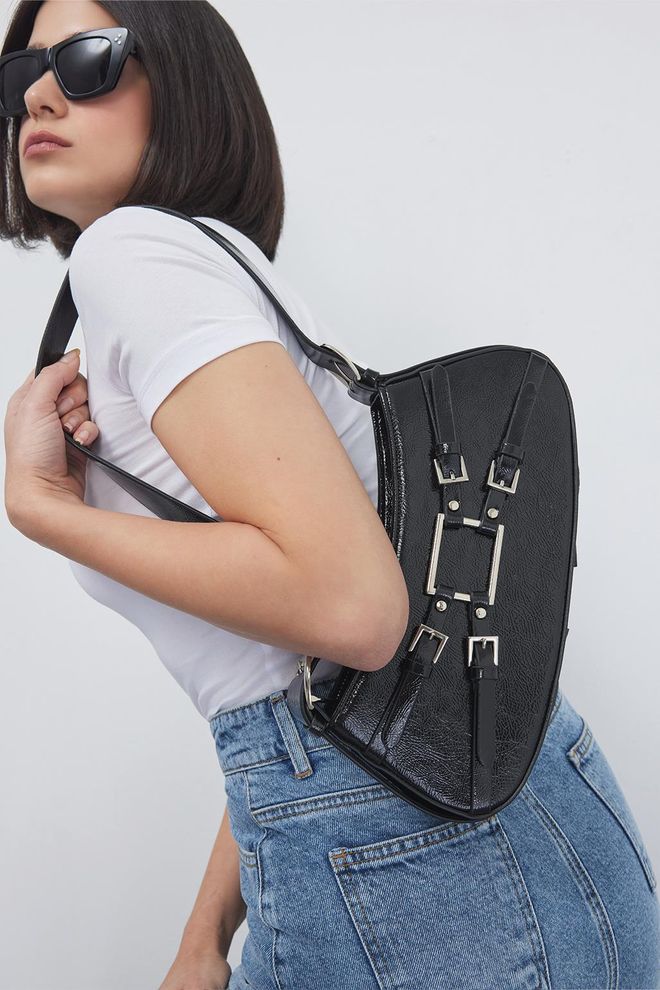 Kadriye Baştürk Bolso Negro Ropa al por mayor 1