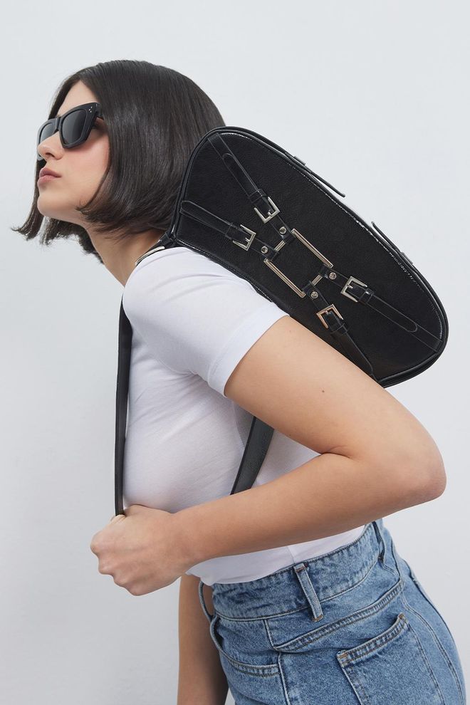 Kadriye Baştürk Bolso Negro Ropa al por mayor 2